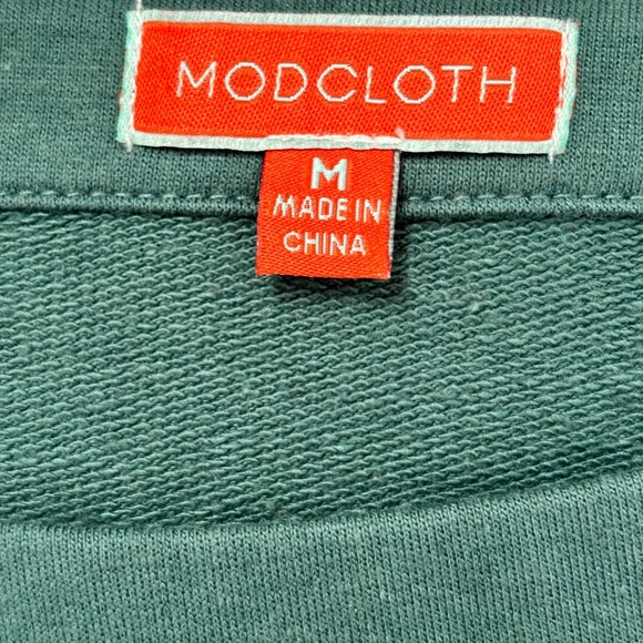 ModCloth Green back bow top M - Picture 6 of 8